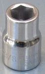 Husky Tools, 3/8" Drive Chrome Shallow Socket, Sae, 6 Point, #22012. Fixed Price $4.50.