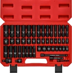 Casoman 3/8" Drive Impact Socket Set, 49 Piece Standard Sae And Metric Sizes (5/. Fixed Price $54.89.