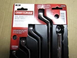 Craftsman 5pc Sae 44349 Deep Offset Box Wrench Set New. Fixed Price $99.95.