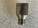 Vintage Snap-on Tools Usa 1/4" Drive 3/16" Tm6e Shallow 6pt Socket. Fixed Price $9.95.