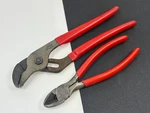 Snap-on Tools Usa 2pc Pliers Set Lot 91cp Slip-joint 87acp Diagonal Cutter. Fixed Price $74.99.