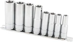 Titan 68302 8-piece 3/8-inch And 1/2-inch Drive External Star Deep One Size. Fixed Price $49.99.