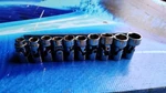 Matco Tools 10pc 3/8" Drive 10mm-19mm Metric Chrome Swivel Socket Set Sbum106t. Fixed Price $280.00.