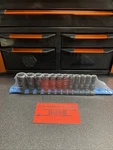 Matco Tools 1/4" Dr Metric 6 Pt Adv Mid-length Impact Socket Set Semi Saipm126v. Fixed Price $75.00.