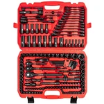 Llndei 160-piece Mechanic Tool Set Metric Socket 1/2 1/4 3/8" Drive Pro. Fixed Price $350.56.