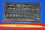 Snap-on New 17 Pc 1/4" Drive 6-point Metric Shallow General Service Set 117tmm. Fixed Price $273.70.