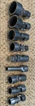 Snap-on Swivel-sockets 3/8 Drive 12-point And 6 Point 9 Miscellaneous Sizes. Fixed Price $135.00.
