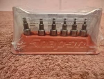 New!!! Snap On Tools Usa 106ttx 6 Piece Torx Bit Socket Set. Fixed Price $158.00.