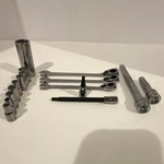 Blue Point Wrenches And Sockets See Desription. Fixed Price $120.00.