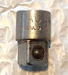 Mac Tools "sabina" Ax2v, 3/8" To 1/2" Adapter.. Fixed Price $9.29.