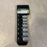 Pittsburgh Pro 3/8" Drive, 7 Piece, Spline Socket Set, Sae 3/8"-3/4" #96810. Fixed Price $10.00.