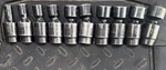 Matco Tools 3/8" Dr 10pc Metric 6pt Shallow Impact Swivel Socket Set. Fixed Price $165.00.