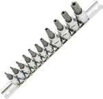 11 Pc 5-point Security Star Bit Socket Set Torx Tamper Proof Bits W/ Holder. Fixed Price $18.49.