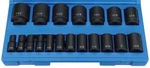 Grey Pneumatic 1319sd 1/2" Drive 19 Piece Semi-deep Fractional Socket Set. Fixed Price $192.24.