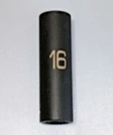 Matco "adv" Cdp16m6v, 1/2" Drive, 16mm. Impact Socket, 3.2" Deep, 6 Point.. Fixed Price $26.49.