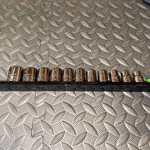 Williams 3/8 Metric Shallow 11pc 9-19mm Socket Set With Abs Rail. Fixed Price $44.99.