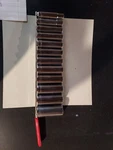 Socket Set By Craftsman, 12 Pc.set With Clip Holder, New. Fixed Price $65.00.
