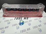 Snap-on Tools Usa New 7pc 3/8" Drive 12pt Sae Shallow Impact Socket Set 207imdfy. Fixed Price $179.95.