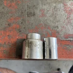 Mac Tools 1/2 Inch Drive 6 Point Shallow Socket Lot 3/4 1-1/8. Fixed Price $35.00.