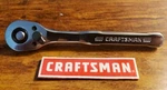 Craftsman Ratchet Wrench, 1/4 Dr, 72-t, Low Profile (cmmt86721). Fixed Price $16.78.