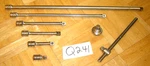 Snap-on Tools 8 Piece 3/8 Drive 6 Extension Set, Sliding T-handle, Thumb Wheel. Fixed Price $200.00.