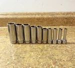 Snap On 211sfsy 10pc 3/8" Drive 6-point Sae Deep Socket Set Missing 7/8". Fixed Price $98.99.
