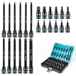 Libraton 3/8" Drive Impact Torx Bit Socket Set, Extra Long Soc... Fast Ship. Fixed Price $65.99.