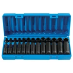 Grey Pneumatic 1226m Impact Socket Set Chrome Moly With Molded Storage Case. Fixed Price $80.18.
