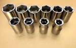 New Gearwrench 10pc 1/2" 6-point Shallow/standard Socket Set 7/16-1" Sae, Chrome. Fixed Price $18.57.
