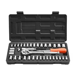 Vevor 39-piece Socket Set, 1/4" & 3/8" Drive, Sae Metric Ratchet Tool Kit. Fixed Price $51.99.