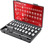 Carbyne 1/4" & 3/8" Drive Socket Ratchet Set - 34 Piece Sae One Size. Fixed Price $55.59.