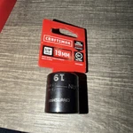 $15 Socket Craftsman 3/8 Drive Shallow 19mm Impact 6 Point 15847 Nos Easy Read. Fixed Price $15.00.