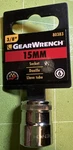 Gearwrench 80383 3/8" Drive 6 Point Standard Metric Socket 15mm Chrome New. Fixed Price $10.99.