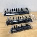 Husky 3-piece Sae Socket Organizer Rack Set 1005 074 124. Fixed Price $18.99.