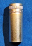 1932 Snap-on Tools Sf180 Knurled 3/8" Drive 9/16" Deep 12 Point Socket Nice!. Fixed Price $21.00.