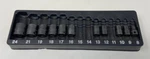 Snap-on 3/8" Drive 6-point Metric Shallow Impact Imfml24, 21, 19, 18, 17, 16, 13. Fixed Price $25.00.