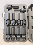 Gearwrench 84945n 10 Pc. 1/2" Drive Metric Deep Universal Socket Set 10-19mm. Fixed Price $104.99.