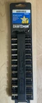 Craftsman Usa 1/4" Drive 6pt Deep Standard Sae Socket Set In Case. Fixed Price $29.99.