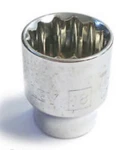 Stanley 1/2" Drive Sae 1-1/4 Inch Mechanics Socket 12 Point #88-824. Fixed Price $12.80.