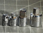 Read Mac 4pc 1/4 3/8 1/2 Drive Socket Adapter Reducer Set A128 A1216 A1612 Dr. Fixed Price $55.79.