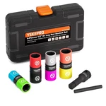 Lug Nut Socket Set, 8 Size 1/2-inch Drive Wheel Impact Flip Hex N.... Fixed Price $39.48.