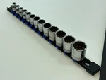 Snap On Tools Usa 13pc 3/8" Drive 12 Point Shallow Sae 1/4-1" Socket Set. Fixed Price $151.99.