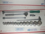 Dayton 1/2" Drive Sae Socket Set + Ratchet Breaker Bar Extension Thorson Swivel. Fixed Price $39.99.