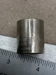 Craftsman Usa 16mm Socket 6 Point 3/8" Drive Inverted G2. Fixed Price $6.99.