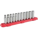 Craftsman Deep Socket Set, 1/2-inch Drive, Metric, 11-piece (cmmt12049). Fixed Price $60.30.