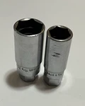 Snap On S9706 S9704f 3/8 Drive X 5/8 & 13/16 Chrome Spark Plug Socket Set 2 Pc. Fixed Price $34.95.