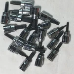 Lot Of 20 Mixed Husky 3/8 Drive Sockets Usa Hex, Torx, Bits. Fixed Price $22.95.
