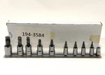 Caterpillar Tools Cat Snap-on 194-3584 10-piece Torque Socket Torx Set T10-t55. Fixed Price $94.99.