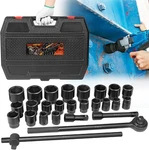 3/4-inch Drive Jumbo Master Impact Socket Set, Sae And Metric One Size, Black. Fixed Price $165.99.