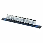 New Sunex 1/4" Drive 6-point Metric Socket Set, 13 Pieces-19100c- Free Shipping. Fixed Price $29.29.